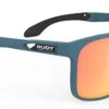 Rudy Project Lightflow A Sonnenbrille - Teal Matte / Multilaser Orange