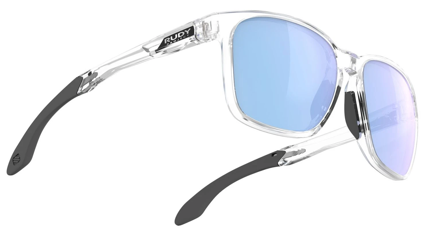Rudy Project Lightflow A Sonnenbrille - Crystal Gloss / Multilaser Ice – Bild 3
