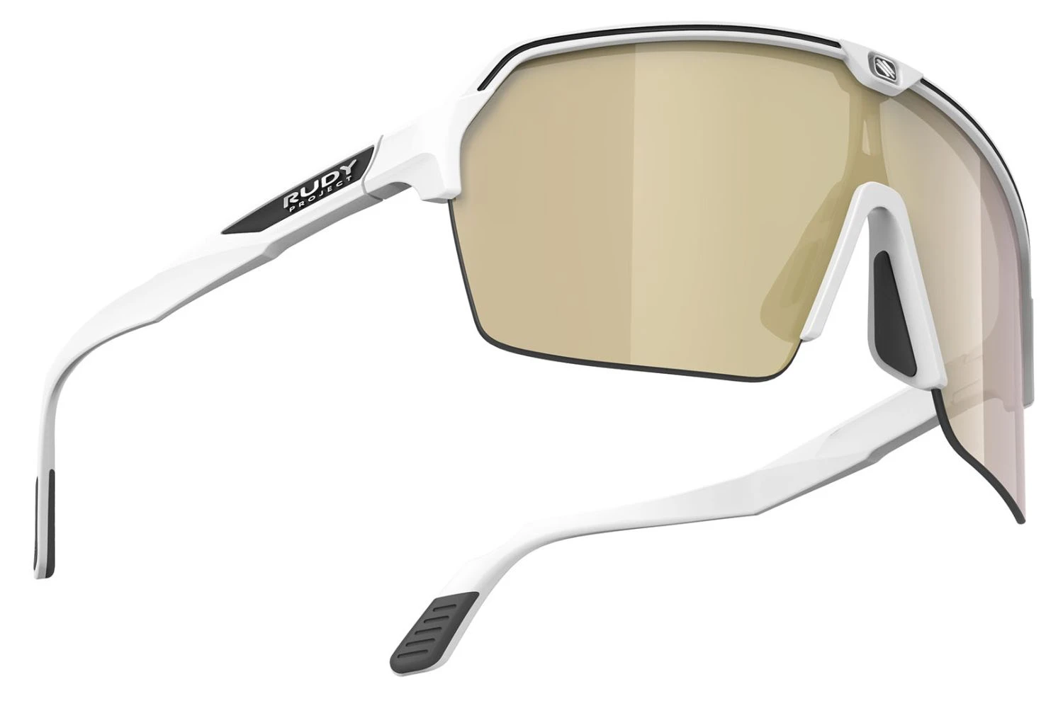 Rudy Project Spinshield Air Sportbrille - White Matte / Multilaser Gold – Bild 3