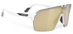 Rudy Project Spinshield Air Sportbrille - White Matte / Multilaser Gold