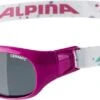 Alpina Sports Flexxy Kids Kindersonnenbrille - Pink-dots