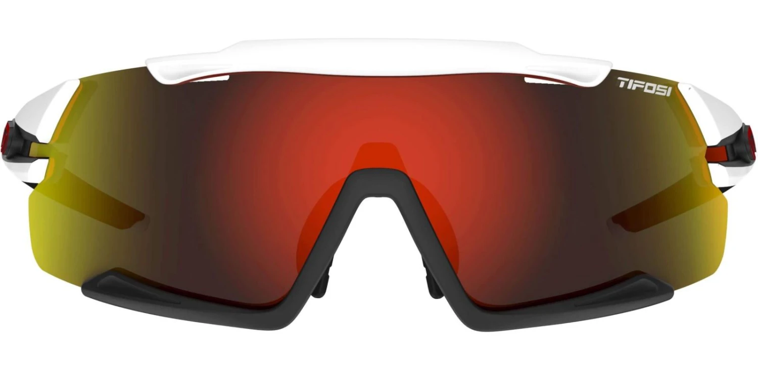 TIFOSI Aethon Sportbrille-white-black/Mirror Red – Bild 2
