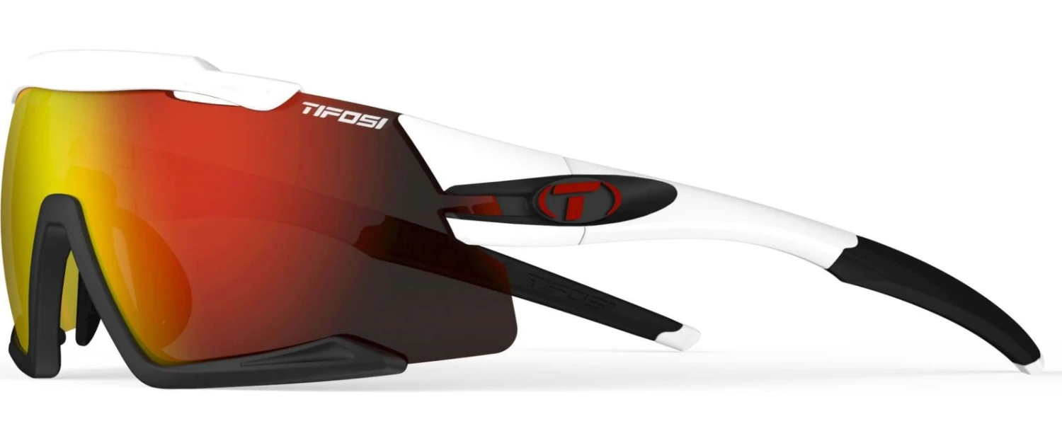 TIFOSI Aethon Sportbrille-white-black/Mirror Red – Bild 4