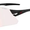 TIFOSI RAIL Sportbrille-Matte Black-Clarion Red Fototec