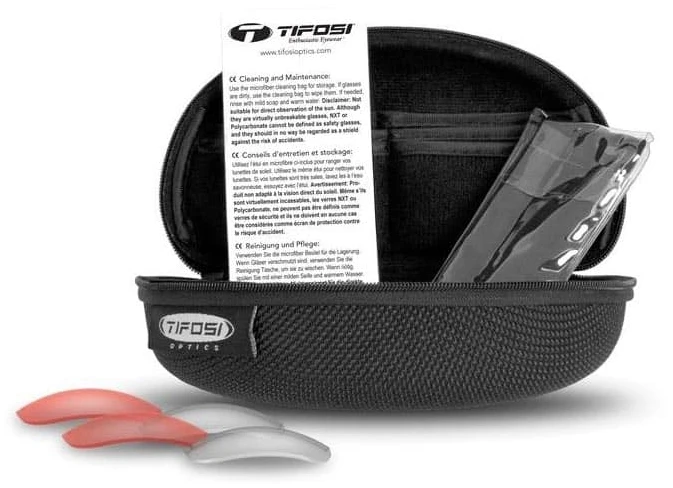 TIFOSI Crit Sportbrille-race Silver//Mirror Red – Bild 4