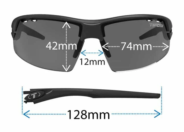 TIFOSI Crit Sportbrille-race Silver//Mirror Red – Bild 3