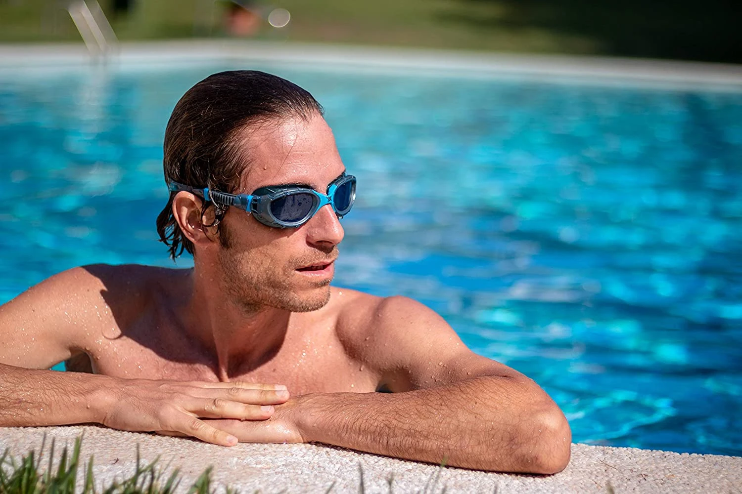 ZOGGS Predator Flex Schwimmbrille - Grey Blue / Tint Smoke – Bild 6