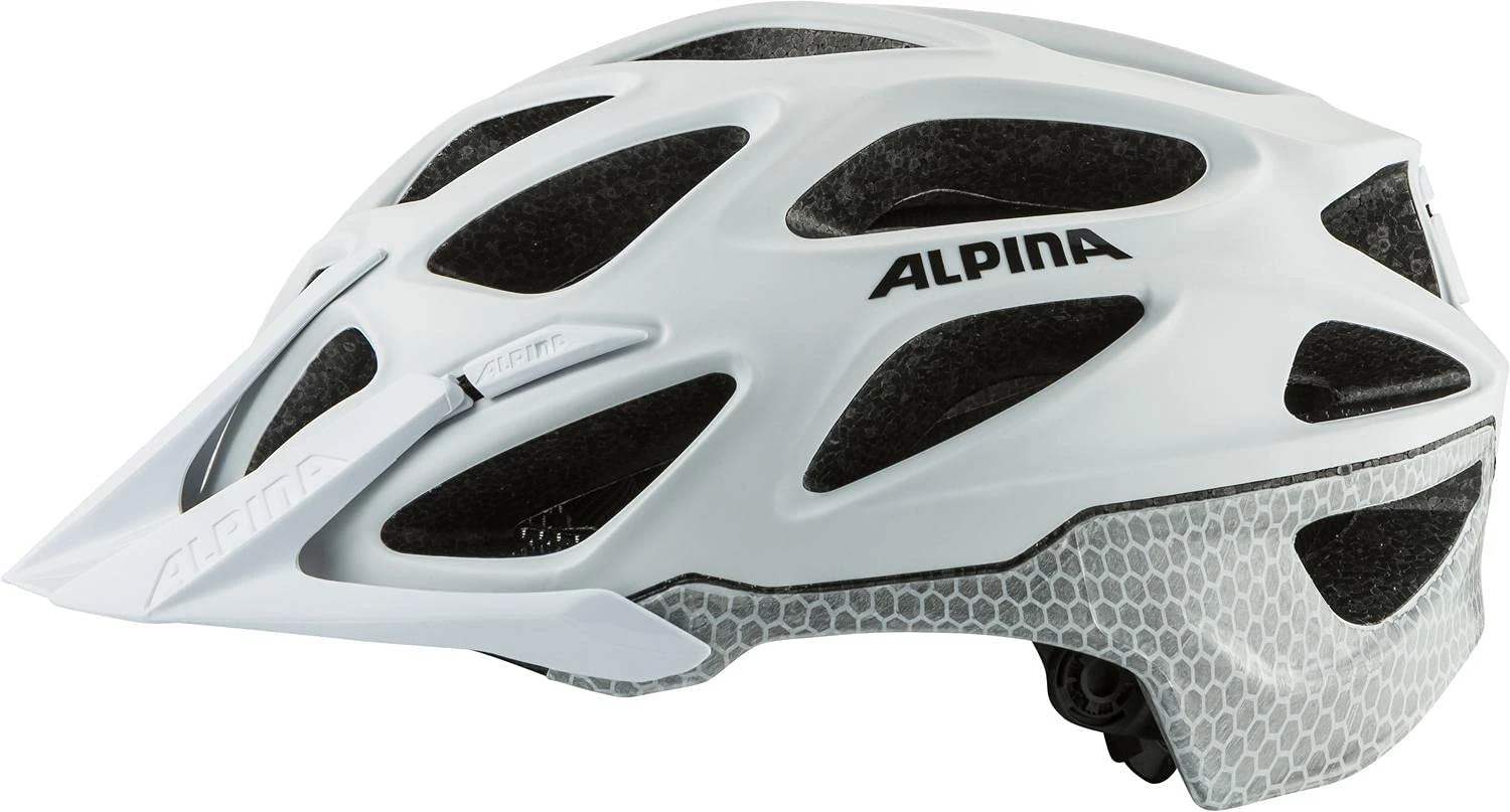 Alpina Mythos Reflective Fahrradhelm - White Reflective – Bild 3