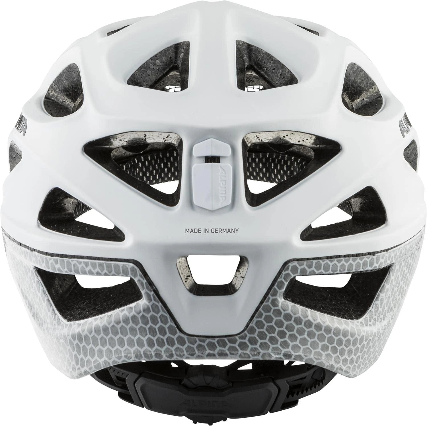 Alpina Mythos Reflective Fahrradhelm - White Reflective – Bild 4
