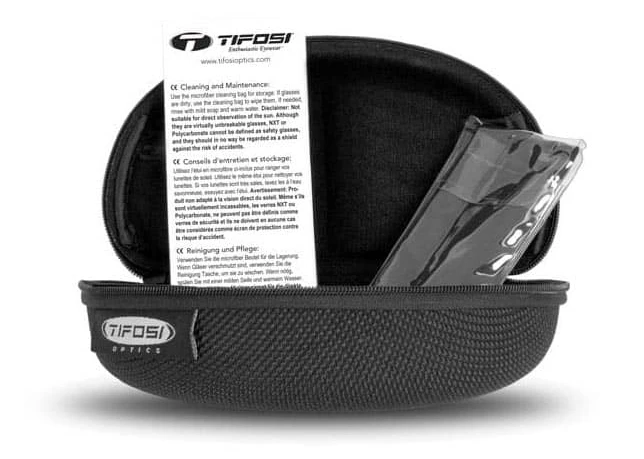 TIFOSI Podium XC Interchange Sportbrille-Matte Crystal/Mirror Red – Bild 3