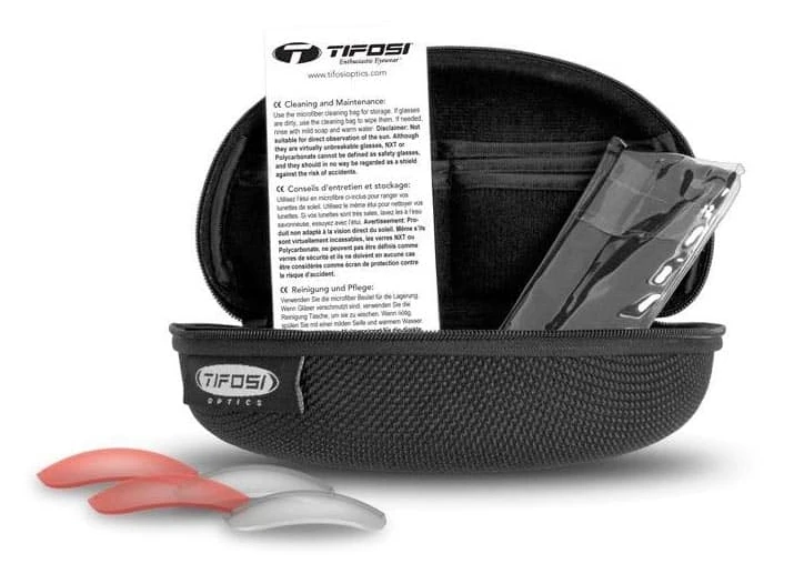 TIFOSI Amok Sportbrille-Chrystal Neon Green/Mirror Red – Bild 3