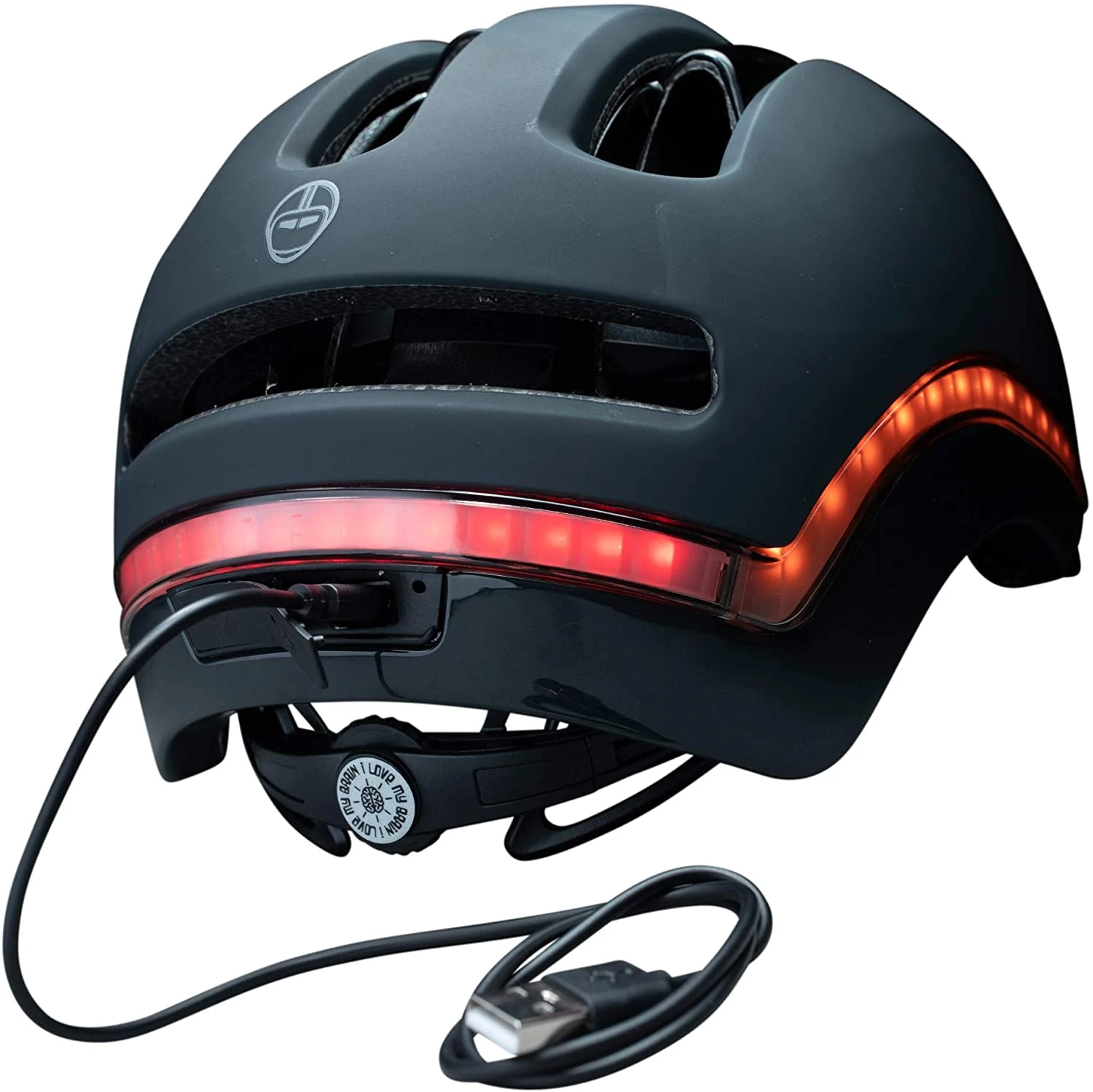 Nutcase Vio MIPS Light Fahrradhelm-Kit Black Matte – Bild 7