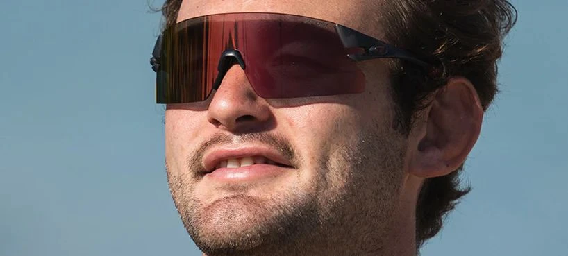 TIFOSI RAIL XC Sportbrille-Satin Vapor-Clarion Red Fototec – Bild 5