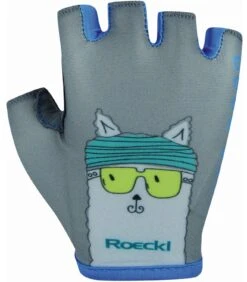 Roeckl Trentino Kinder Fahrradhandschuh - Grey