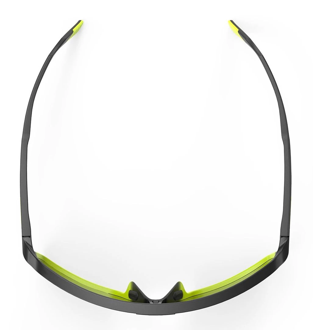 Rudy Project Spinshield Sportbrille - Black Fade Yellow Fluo Matte / Smoke Black – Bild 6