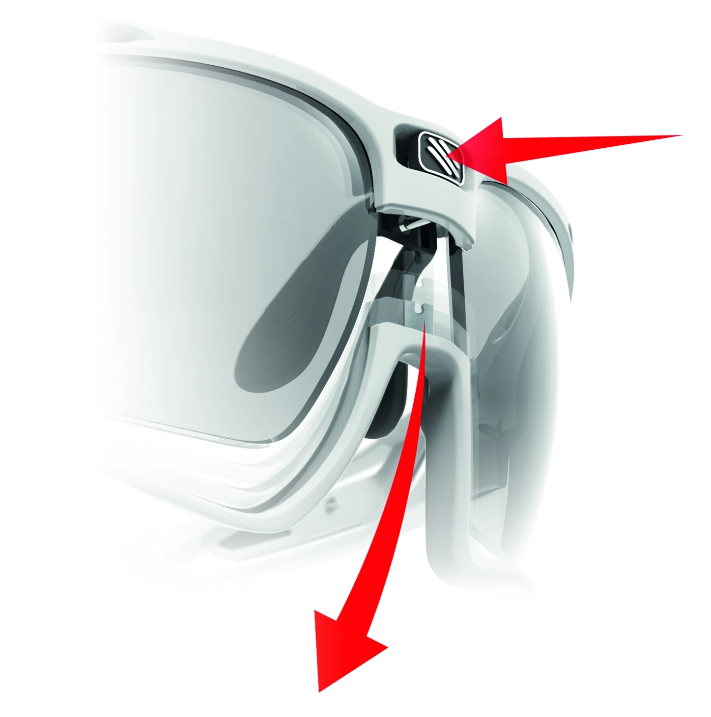 Rudy Project Sintryx Sportbrille - Black Mat/smoke – Bild 2