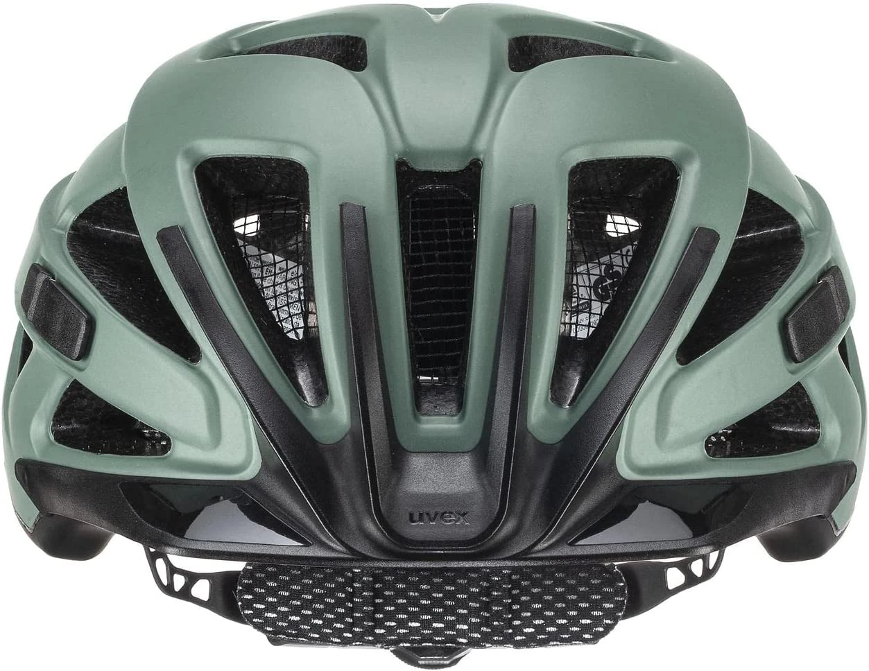 Uvex Active Cc Fahrradhelm - Moos Green Black Mat – Bild 2