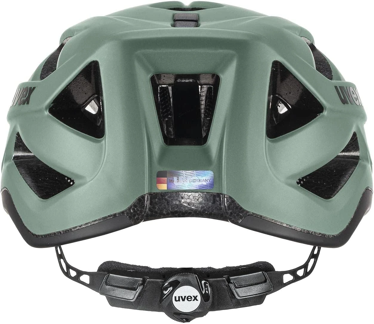 Uvex Active Cc Fahrradhelm - Moos Green Black Mat – Bild 3