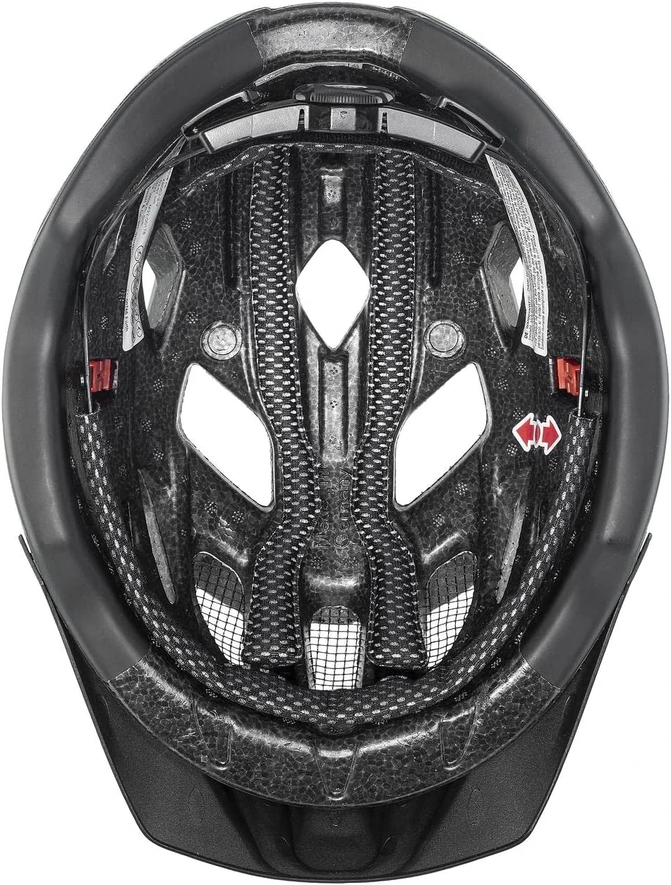 Uvex Active Cc Fahrradhelm - Moos Green Black Mat – Bild 4