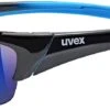 Uvex Blaze III Sportbrille - Black Blue