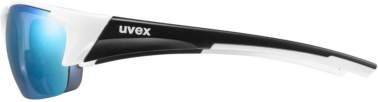 Uvex Blaze III Sportbrille - White-black Mat – Bild 3