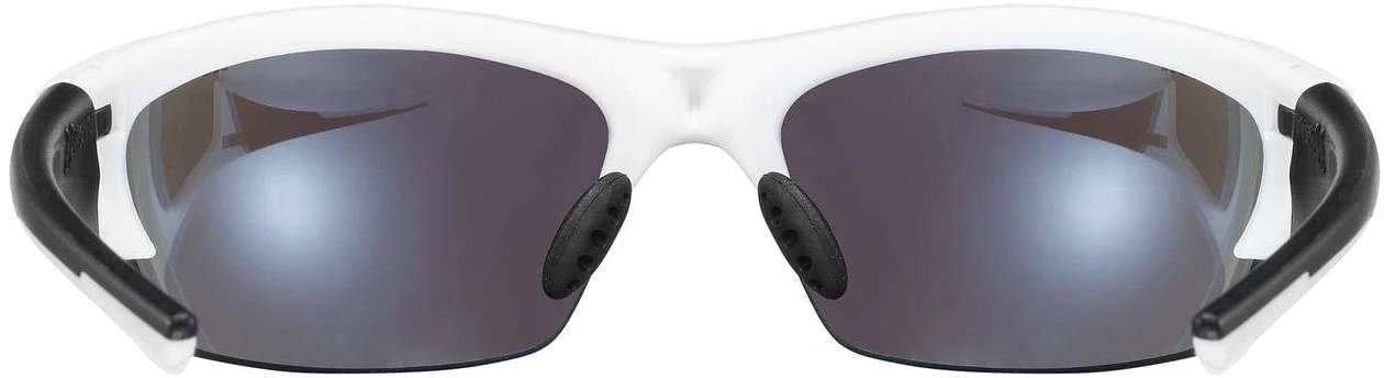 Uvex Blaze III Sportbrille - White-black Mat – Bild 4