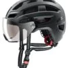 Uvex Finale Visor Visier Fahrradhelm - Black Mat