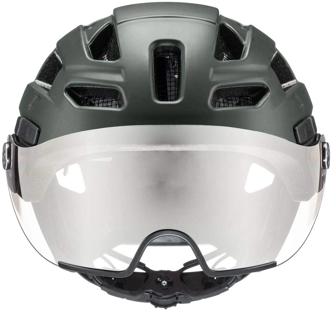 Uvex Finale Visor Visier Fahrradhelm - Forest Mat – Bild 2