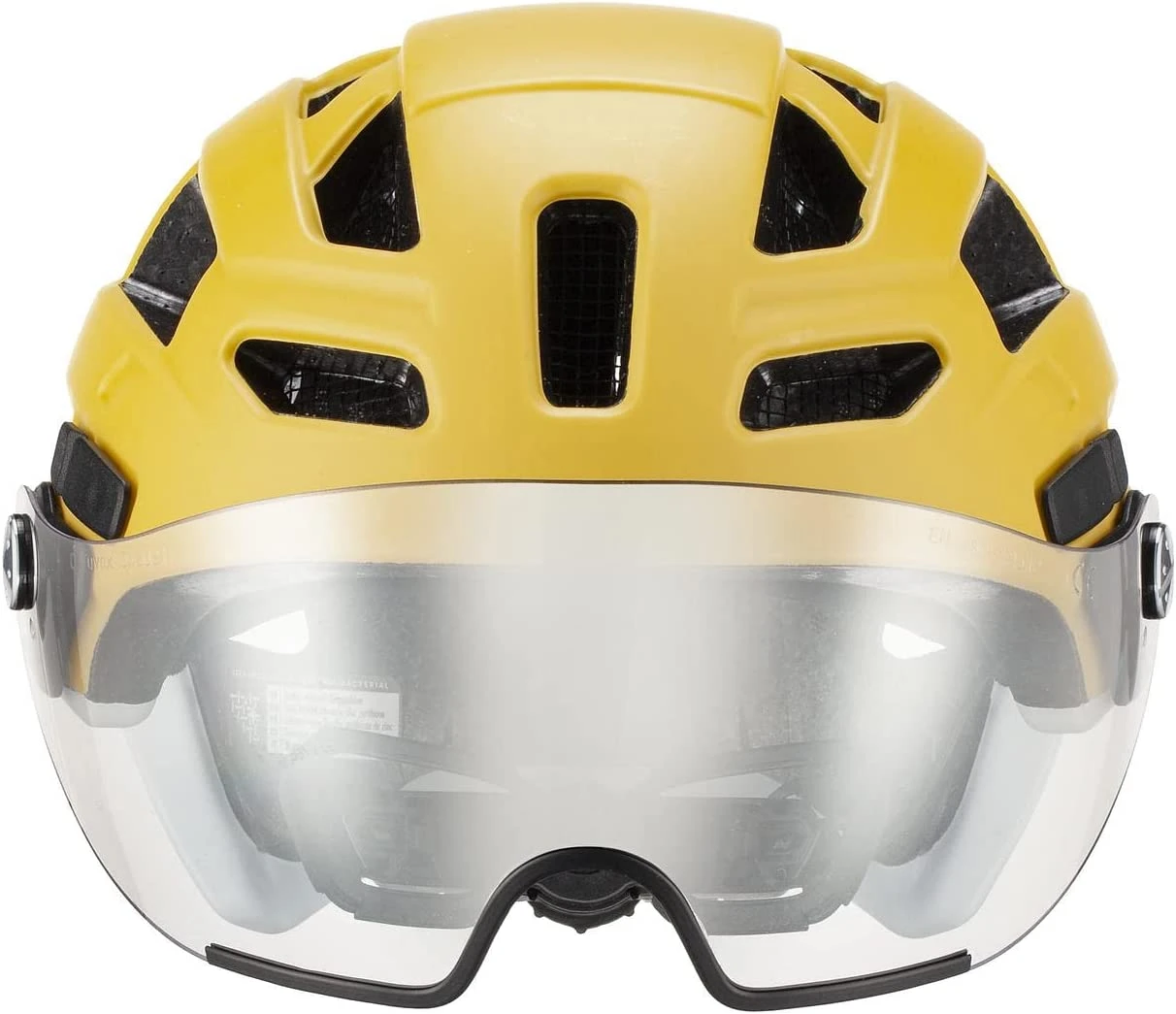 Uvex Finale Visor Visier Fahrradhelm - Sunbee-cloud-mat – Bild 2