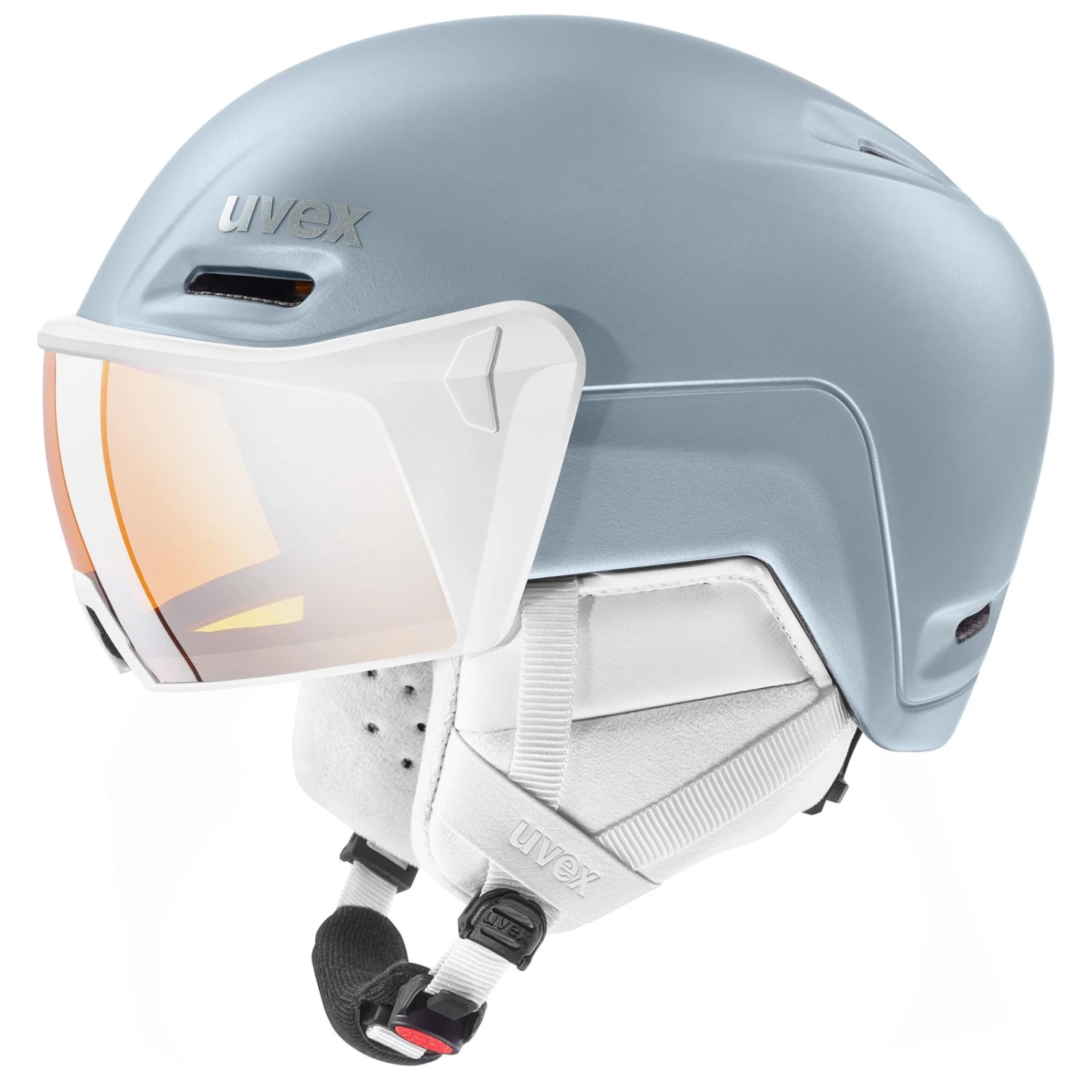 Uvex Hlmt 700 Visor Visier Skihelm - Dust Blue