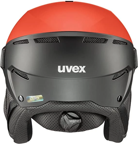 Uvex Instinct Visor Visier-Skihelm - Fierce Red-black Mat – Bild 4
