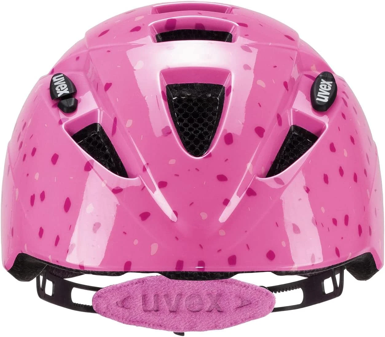 Fahrradhelm Uvex Kid 2 Kinderhelm - Pink Confetti – Bild 2