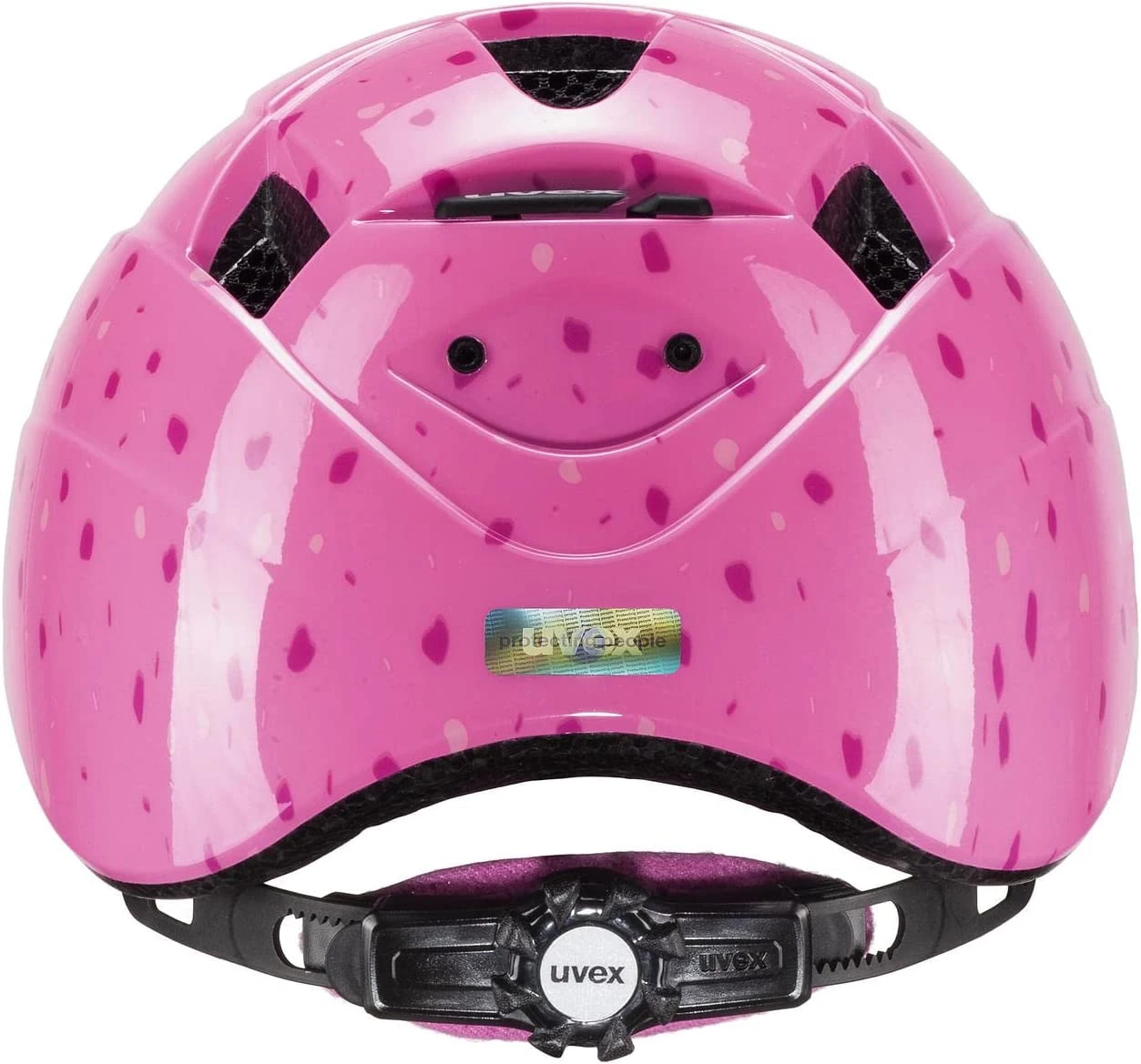 Fahrradhelm Uvex Kid 2 Kinderhelm - Pink Confetti – Bild 3