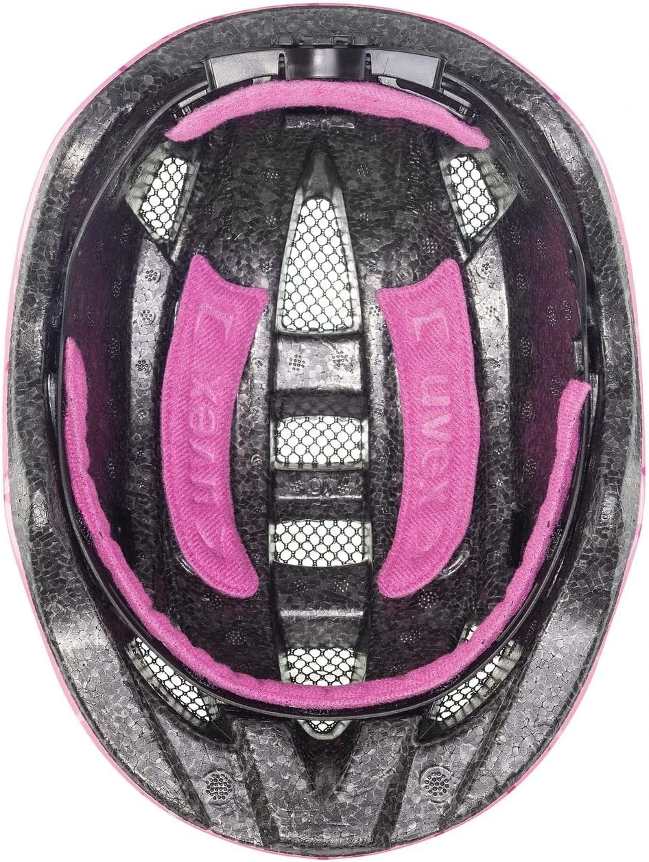 Fahrradhelm Uvex Kid 2 Kinderhelm - Pink Confetti – Bild 5