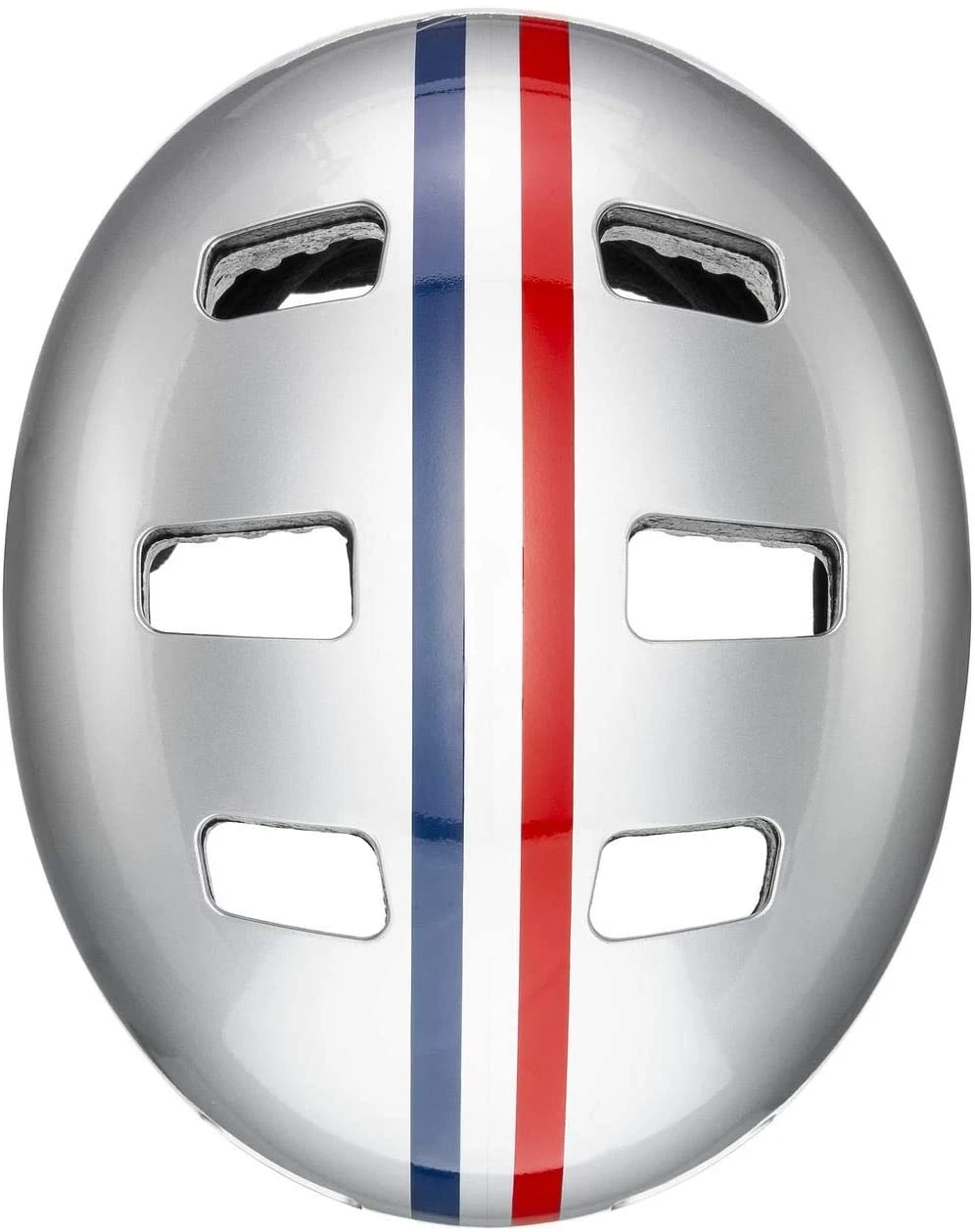 Skaterhelm Uvex Kid 3 - Race Silver – Bild 4