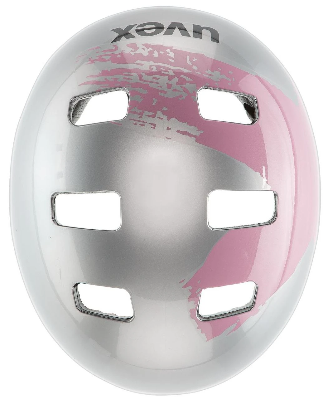 Skaterhelm Uvex Kid 3 - Silver-rose – Bild 3