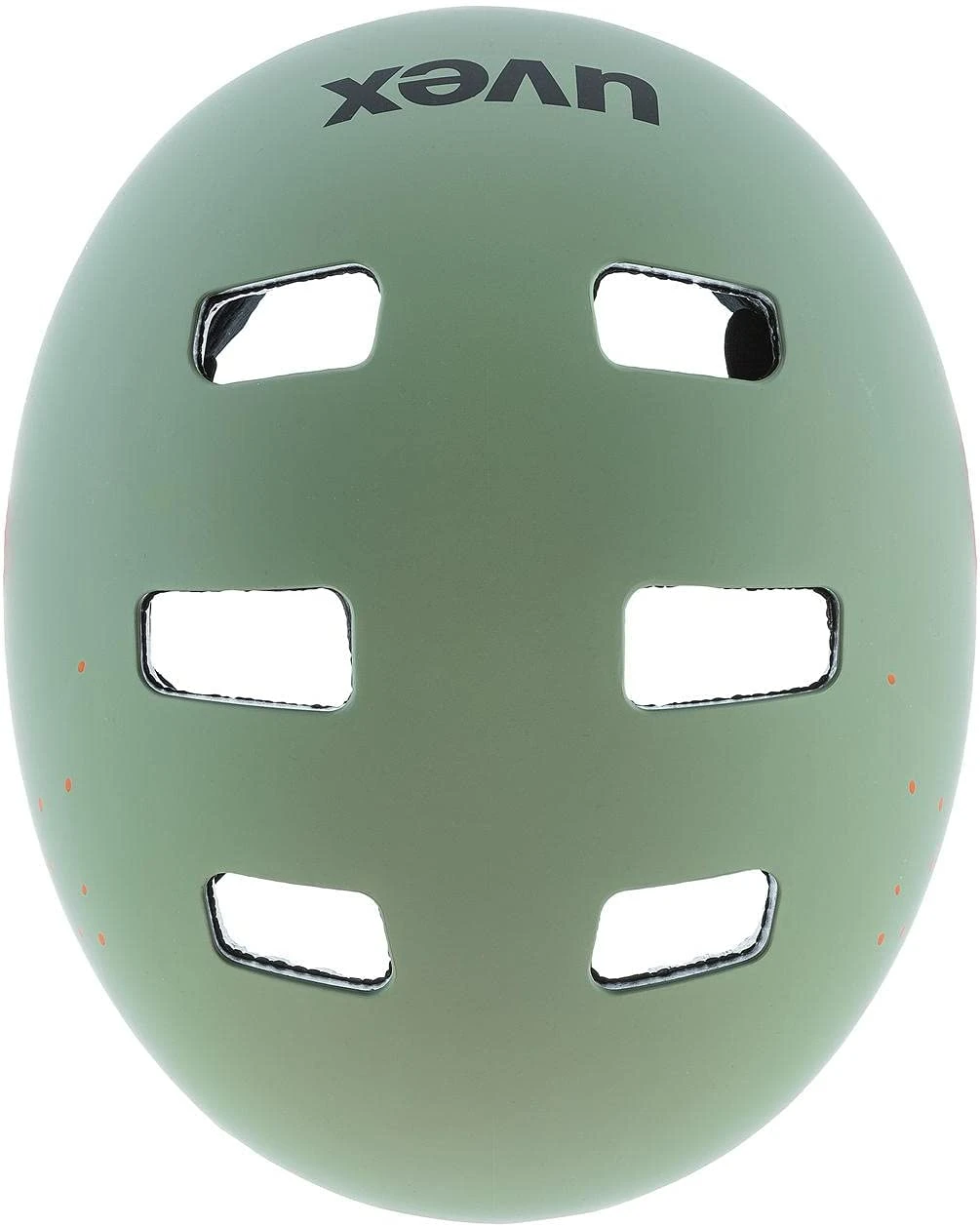 Skaterhelm Uvex Kid 3 Cc - Moos Green-sand Mat – Bild 5