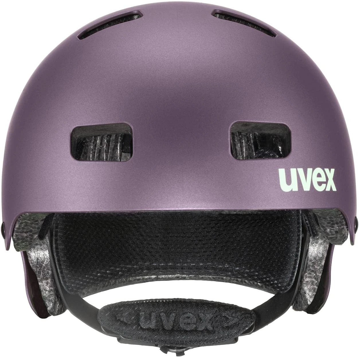 Skaterhelm Uvex Kid 3 Cc - Plum-mint Mat – Bild 2