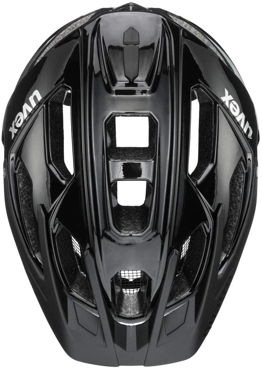 Uvex Quatro Mountainbike Helm - All Black – Bild 4