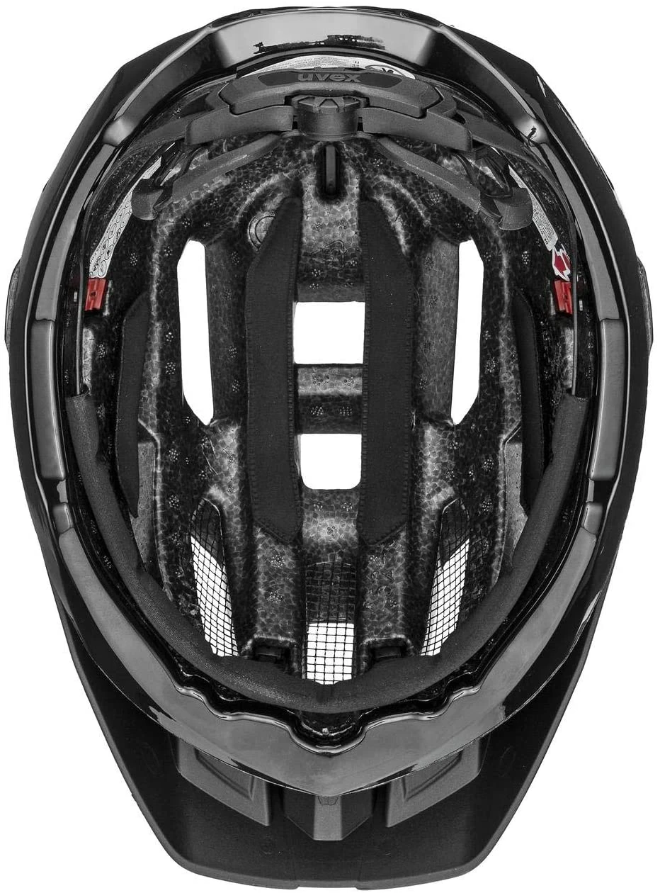 Uvex Quatro Mountainbike Helm - All Black – Bild 5