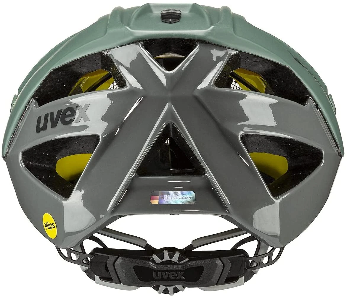 Uvex Quatro Cc MIPS Mountainbike Helm - Moos Green Rhino – Bild 4