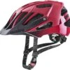 Uvex Quatro Cc Mountainbike Helm - Dark Red-black Mat