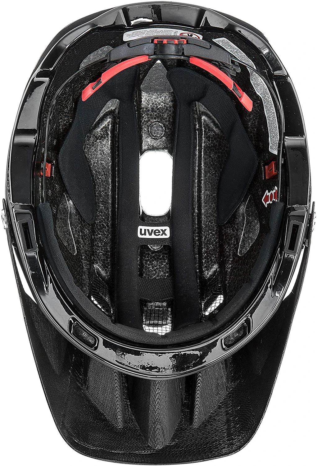 Uvex Quatro Integrale Mountainbike Helm - Black Mat – Bild 4