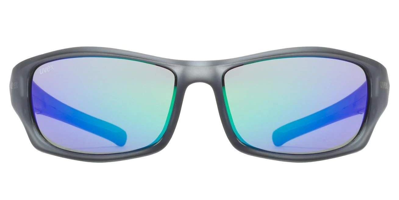 Uvex Sportstyle 211 Sportbrille - Smoke Mat/mirror Green – Bild 2