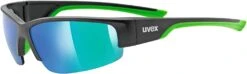 Uvex Sportstyle 215 Sportbrille Black Mat Green