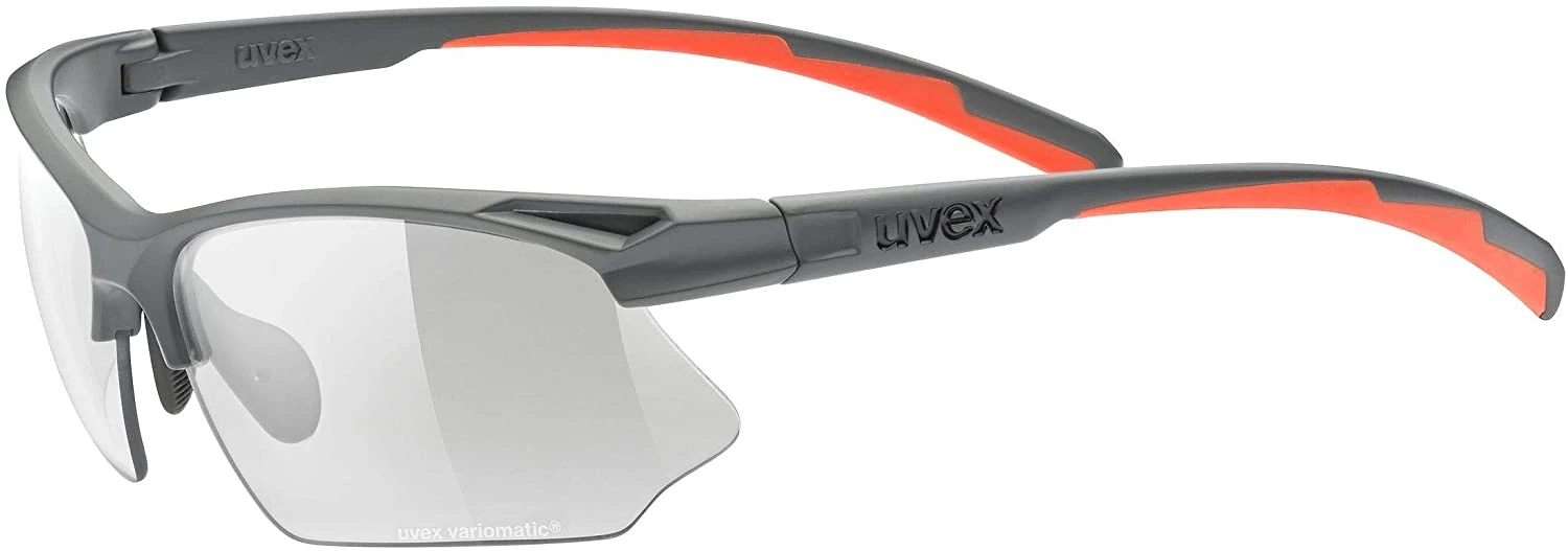 Uvex Sportstyle 802 Vario Sportbrille - Grey Mat