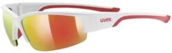 Uvex Sportstyle 215 Sportbrille White Mat Red