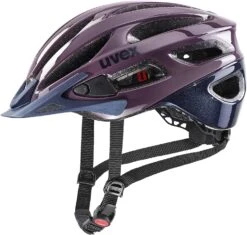Uvex True Fahrradhelm - Plum Deep-space